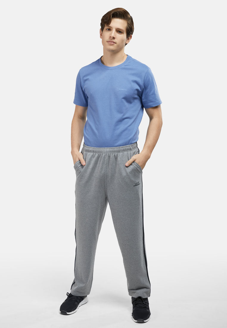 Cheetah Men French Terry Sweatpants With Flat Hem And Side Stripes - 51426(R)