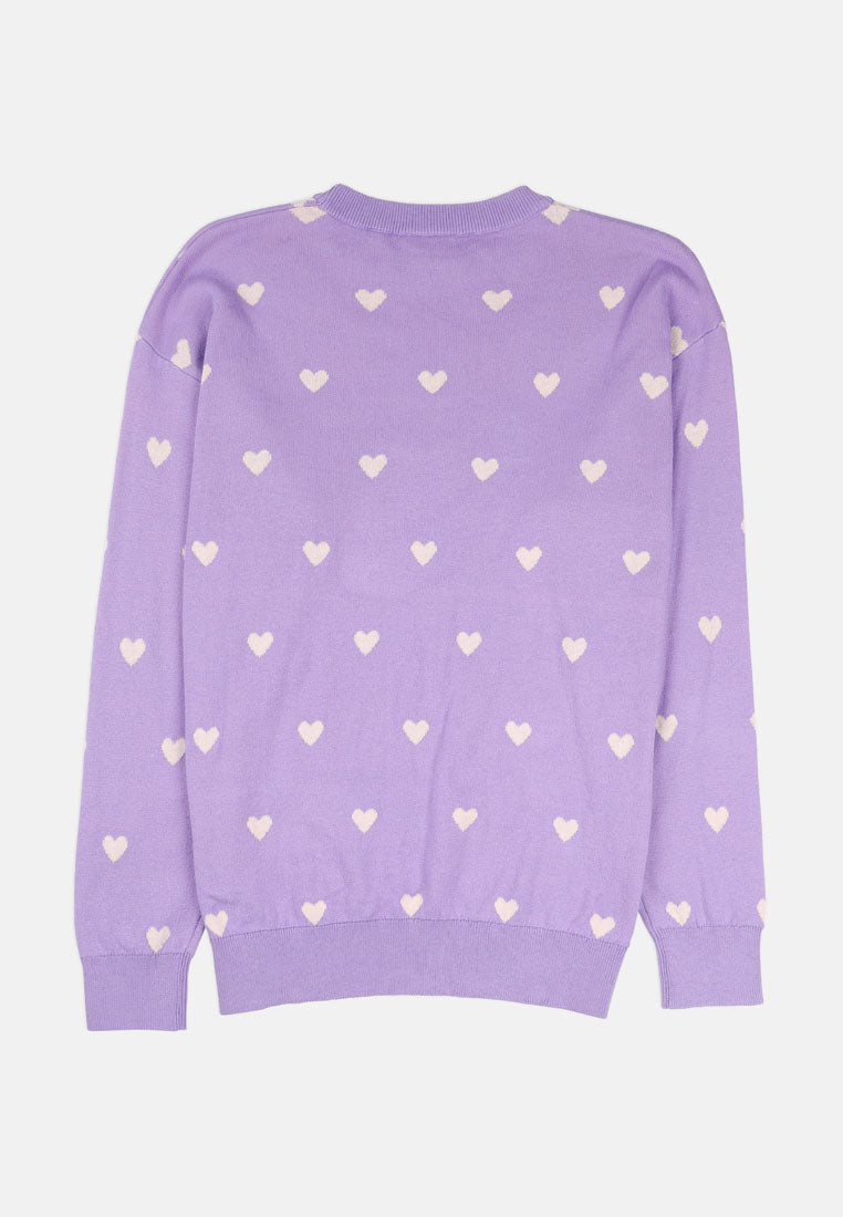 CHEETAH Women Yarn Knit Long Sleeve Sweater - CL-66222
