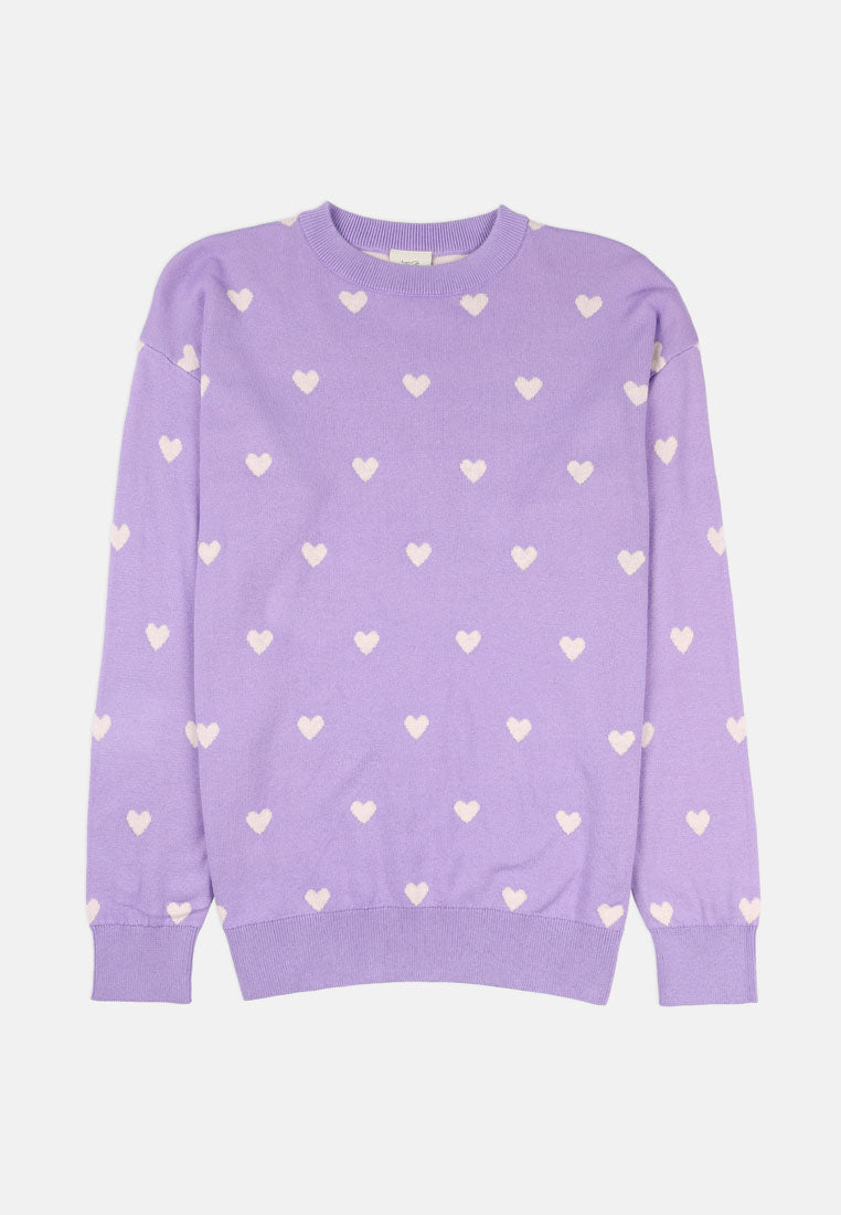 CHEETAH Women Yarn Knit Long Sleeve Sweater - CL-66222