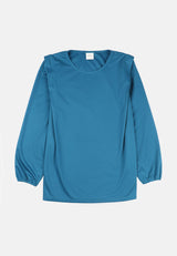 CHEETAH Women Long Sleeve Pleated Tunic - CL-66242