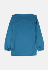 CHEETAH Women Long Sleeve Pleated Tunic - CL-66242