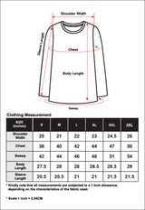 CHEETAH Women Basic Long Sleeves Combined Tunic- CL-66310
