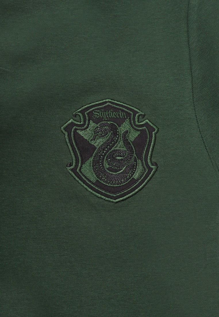 Cheetah Women Harry Potter Slytherin Basic Long Sleeve Top - CL-66520