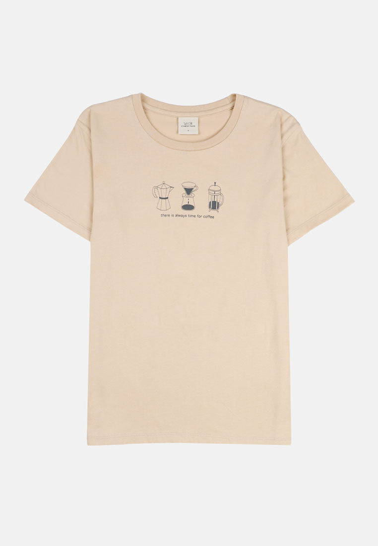 CHEETAH Women Graphic Tee - CL-95792