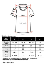CHEETAH Women Basic Short Sleeve Graphic Tee - CL-95806