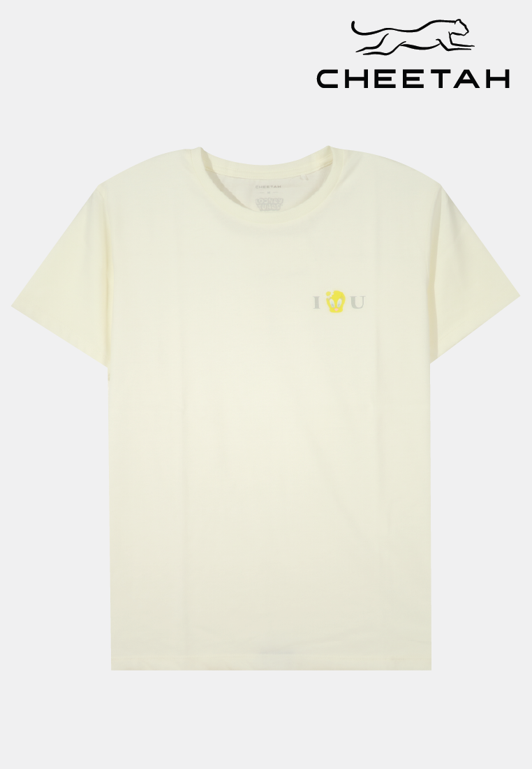 CHEETAH Women Tweety  Short Sleeve Graphic Tee-  CL-96166