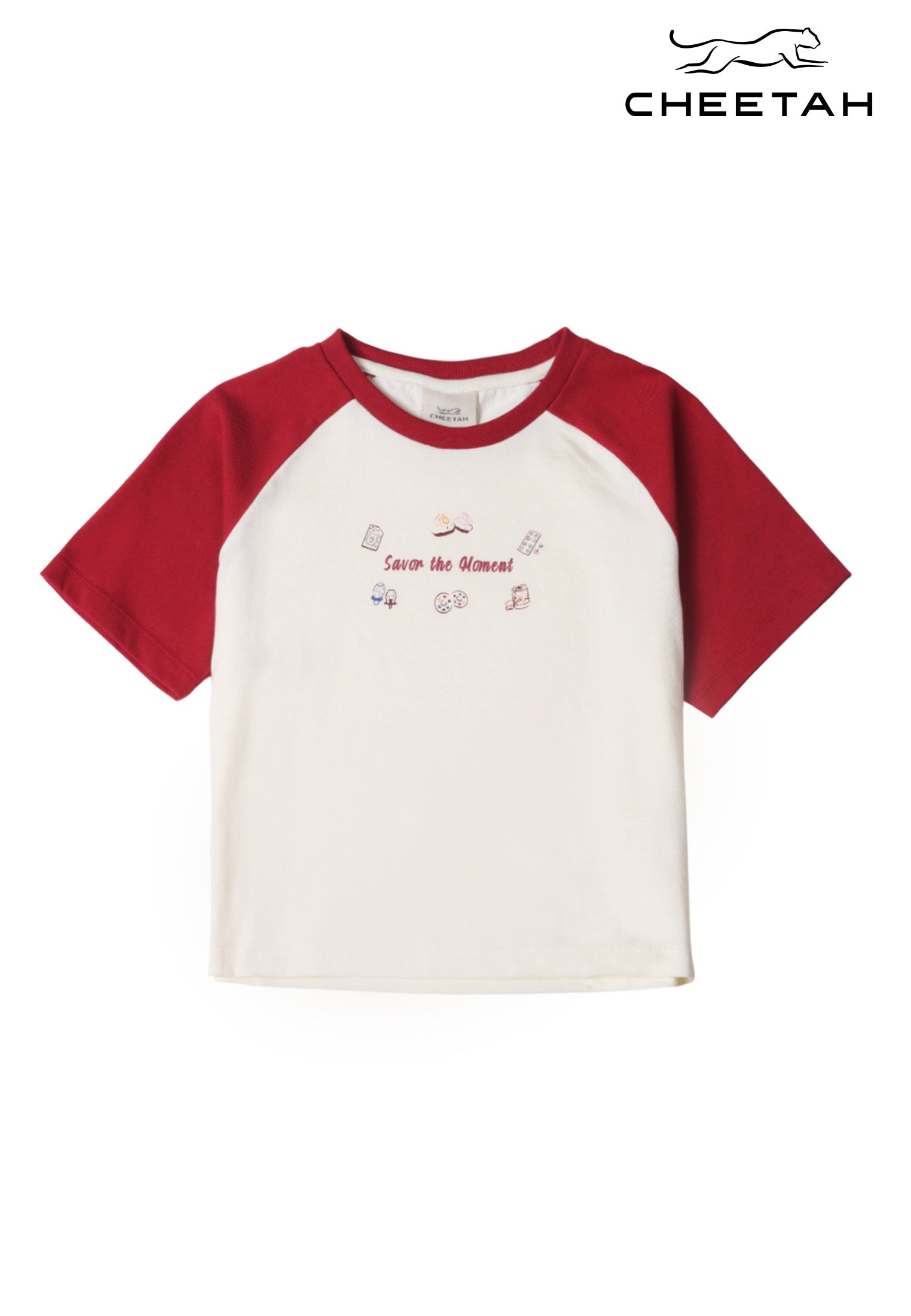 Cheetah Women Regular Fit Single Jersey Short Sleeve Graphic Round Neck T-Shirt - CL-96588