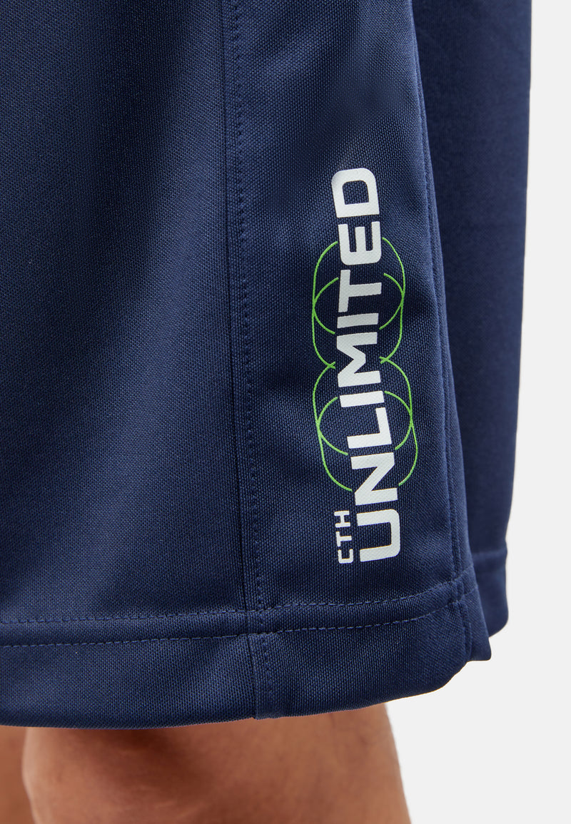 CTH unlimited Men Polyester RJ PK Track Shorts with Printing - CU-2850