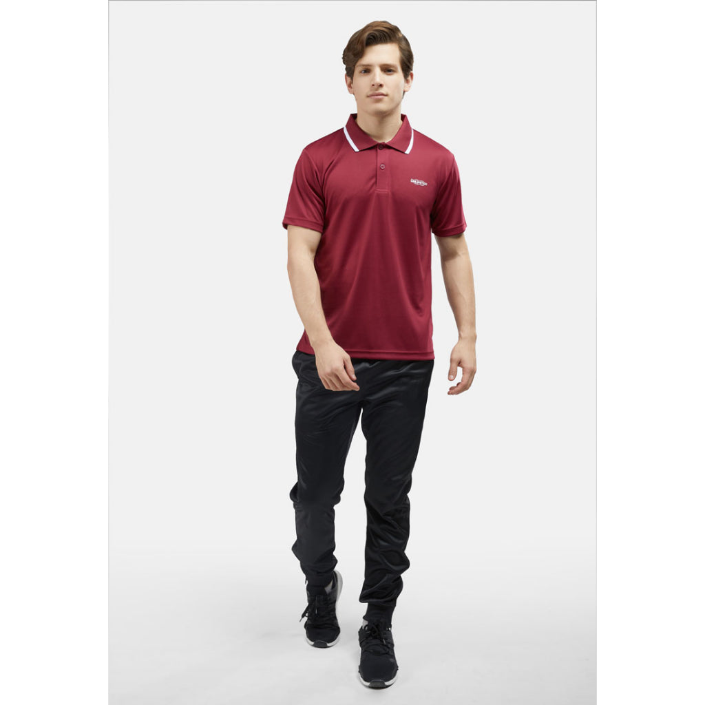 CTH Unlimited Men Tricot Track Pants With Ribbed Cuffs and Zipper Hem - CU-5336(R)