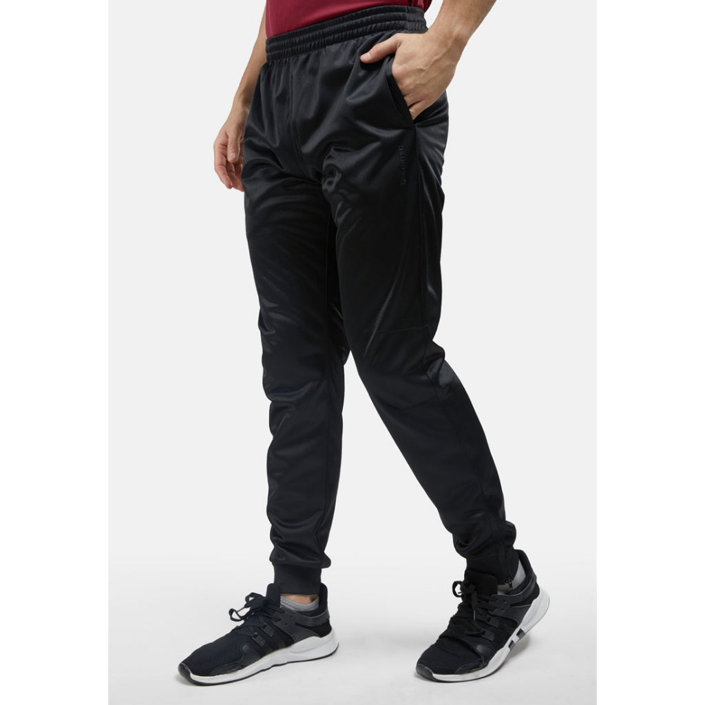 CTH Unlimited Men Tricot Track Pants With Ribbed Cuffs and Zipper Hem - CU-5336(R)