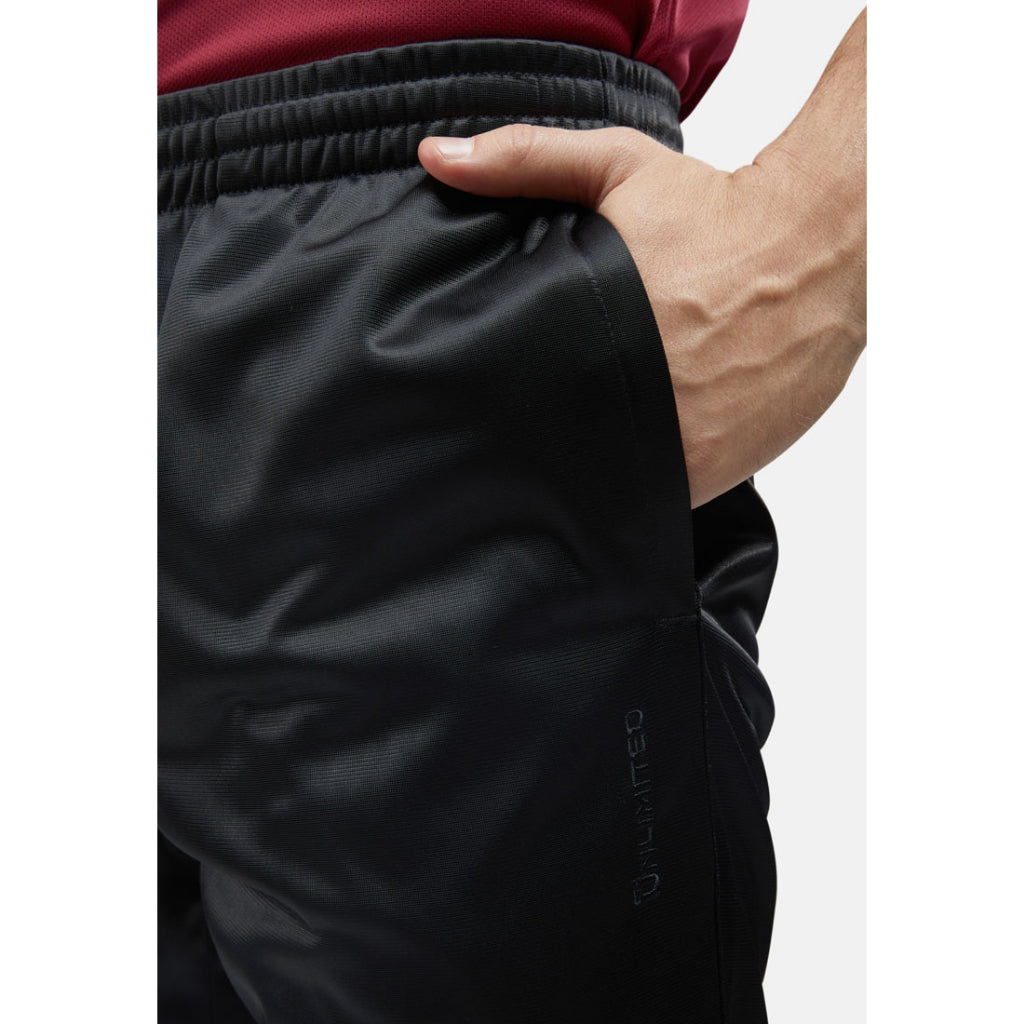 CTH Unlimited Men Tricot Track Pants With Ribbed Cuffs and Zipper Hem - CU-5336(R)