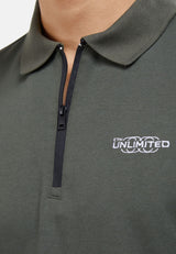 CTH unlimited Fancy Fabric Short Sleeve Polo Shirt - CU-70010