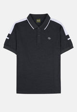 CTH unlimited Fancy  Polyester short Sleeve Polo Shirt - CU-70022