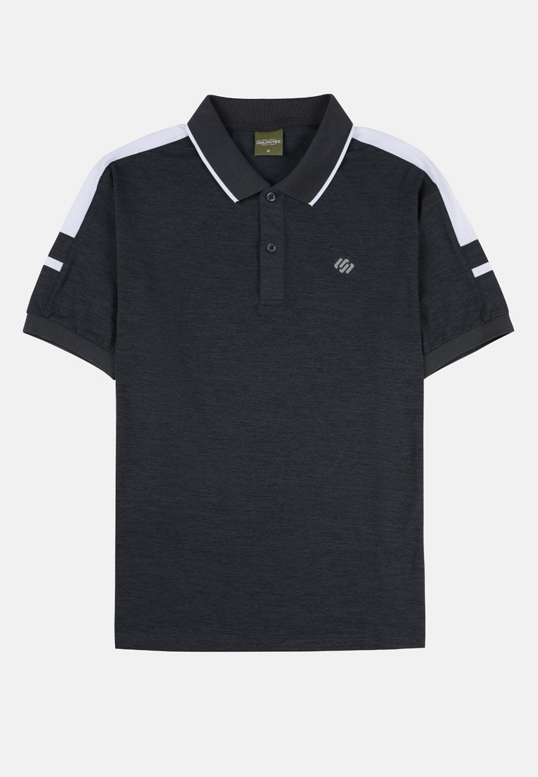 CTH unlimited Fancy  Polyester short Sleeve Polo Shirt - CU-70022