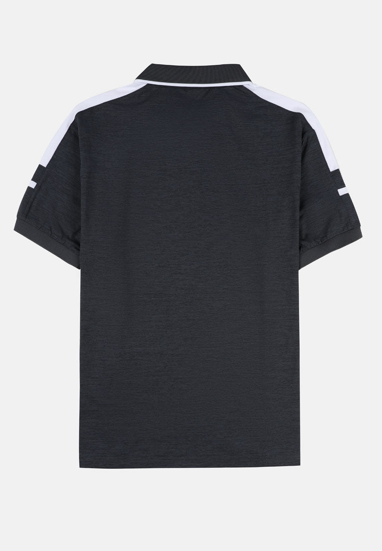 CTH unlimited Fancy  Polyester short Sleeve Polo Shirt - CU-70022