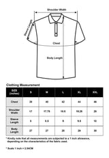 CTH unlimited Double Layer Fancy Knit Short Sleeve Polo Shirt - CU-70026