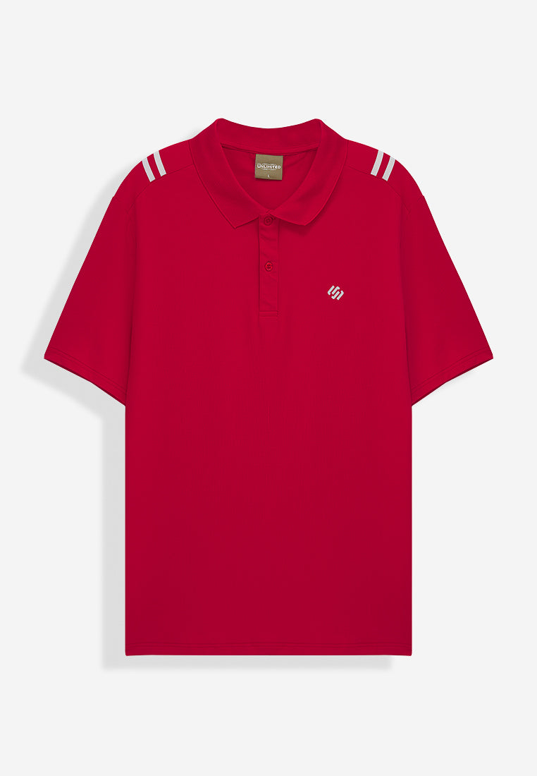 CTH unlimited Fancy  Polyester short Sleeve Polo Shirt - CU-70028