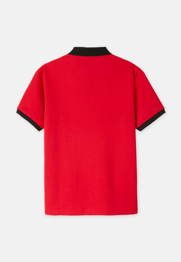 CTH unlimited Fancy Knit Short Sleeve Polo Shirt - CU-70036