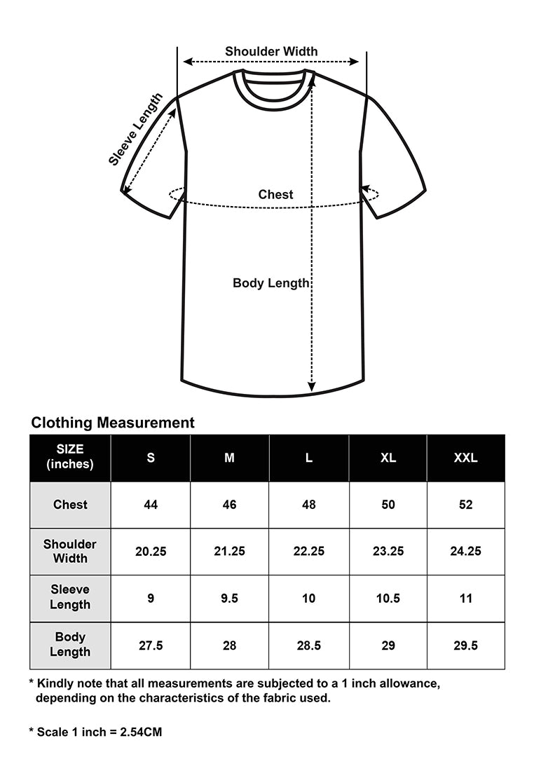 CTH unlimited Oversized TTC Microfiber Kool Fit Round Neck Short Sleeve T-Shirt - CU-91090