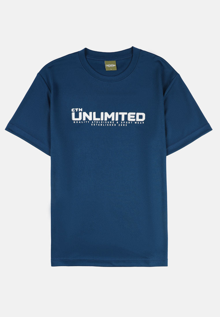CTH unlimited Microfiber Small Diamond Round Neck Short Sleeve Jersey Top - CU-91128
