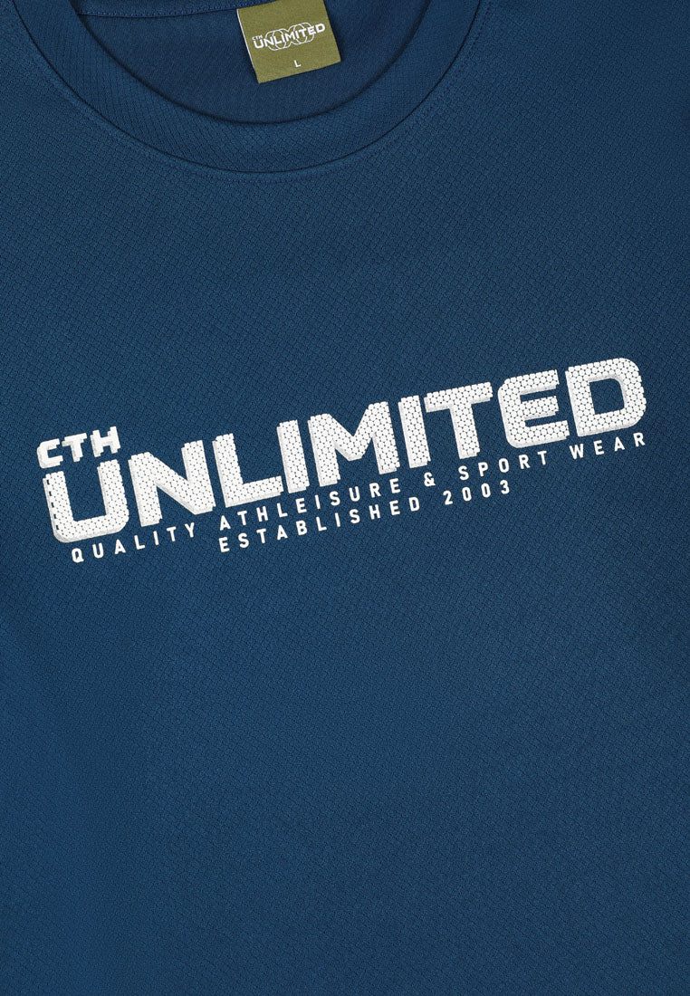 CTH unlimited Microfiber Small Diamond Round Neck Short Sleeve Jersey Top - CU-91128