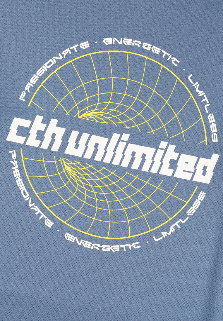 CTH unlimited Microfiber Small Diamond Round Neck Short Sleeve Jersey Top - CU-91132
