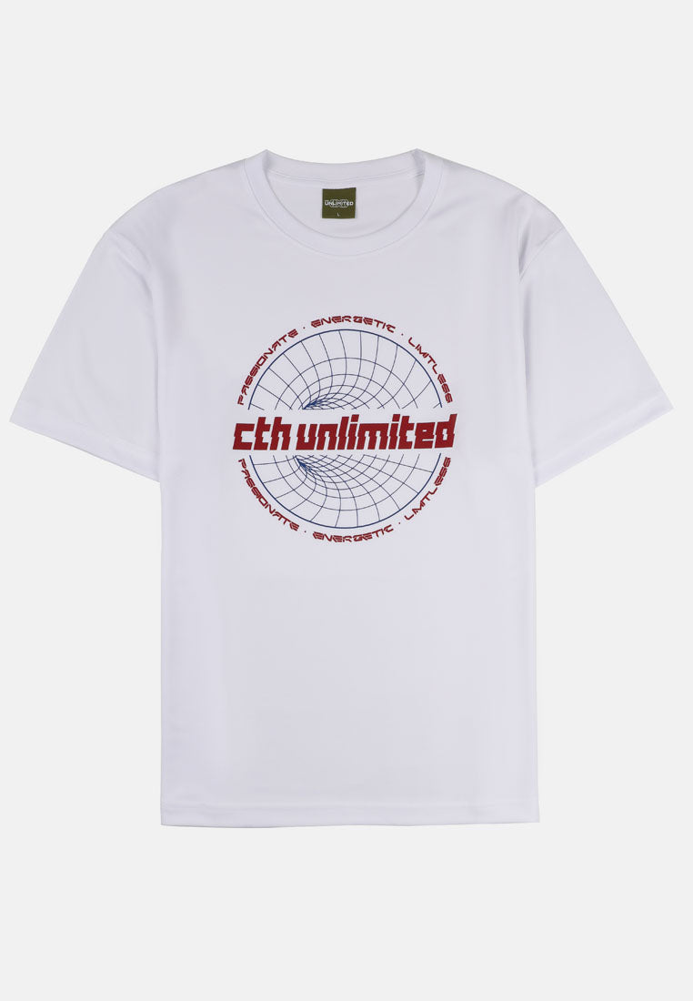 CTH unlimited Microfiber Small Diamond Round Neck Short Sleeve Jersey Top - CU-91132