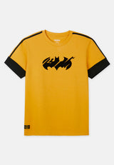 CTH unlimited Cotton Poly Spandex  DC Batman Round Neck Short Sleeve T-Shirts - CU-91162