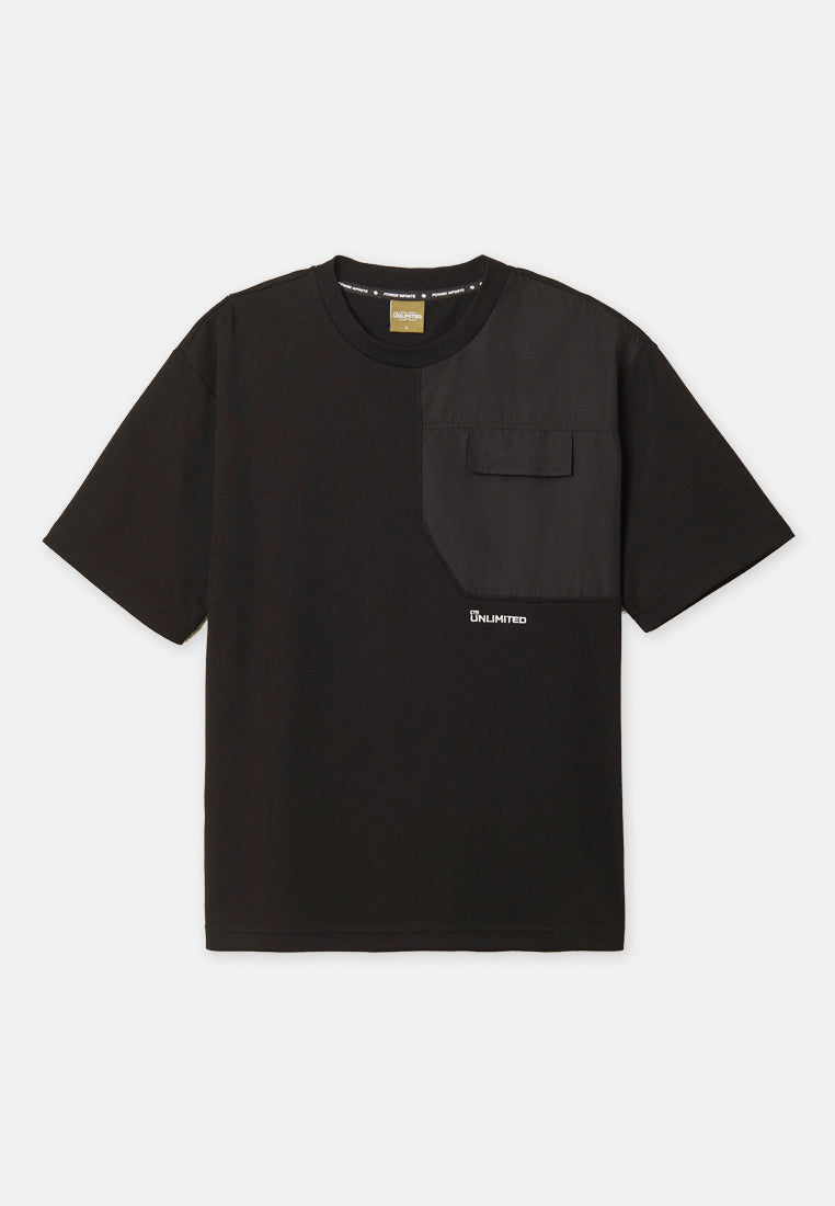 CTH unlimited CVC Interlock Oversized Round Neck Short Sleeve T-Shirt - CU-91258