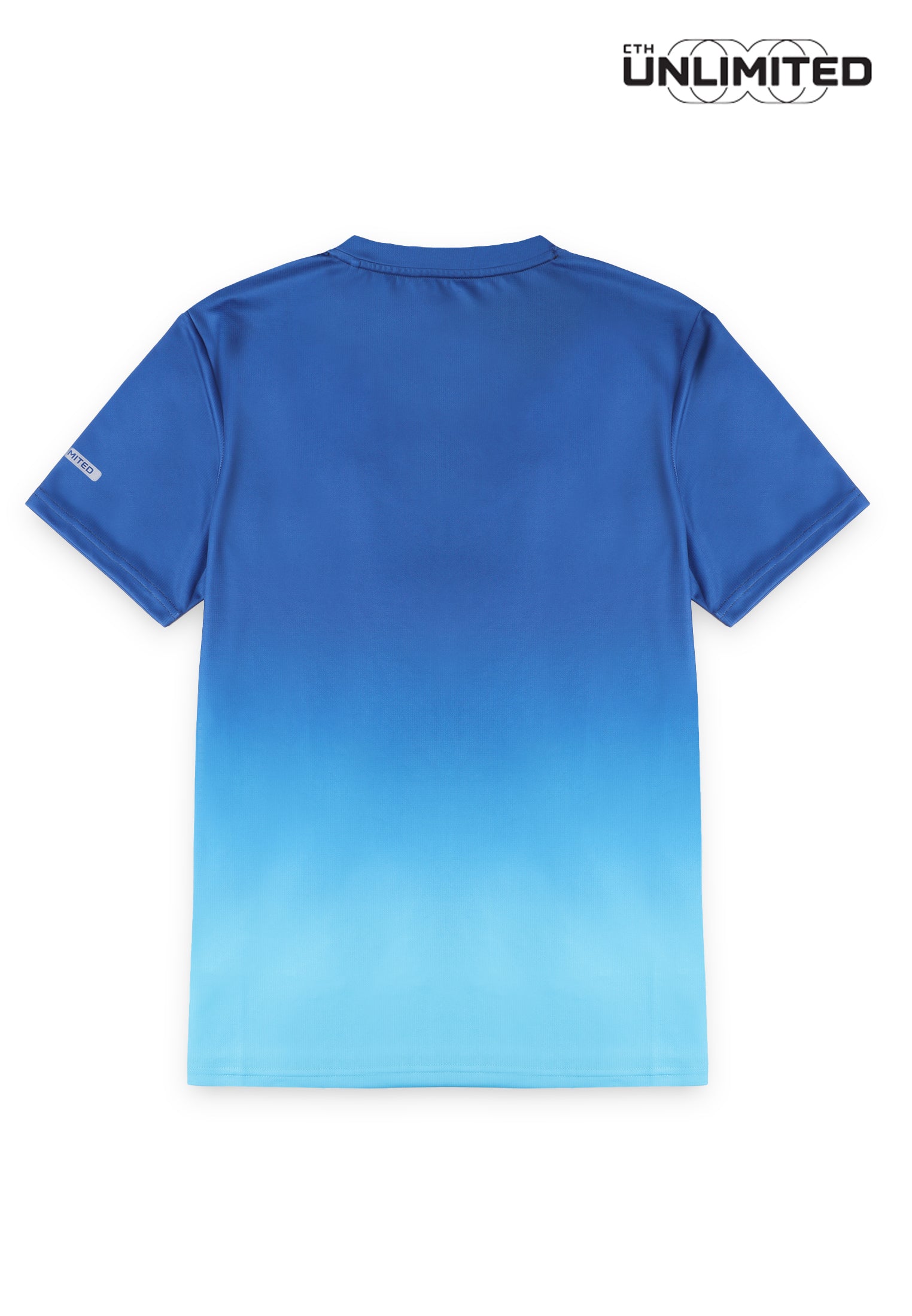 CTH unlimited Men Pickleball UV Protection Regular Fit Polyester Full Printed Short Sleeve Jersey Top - CU-91586