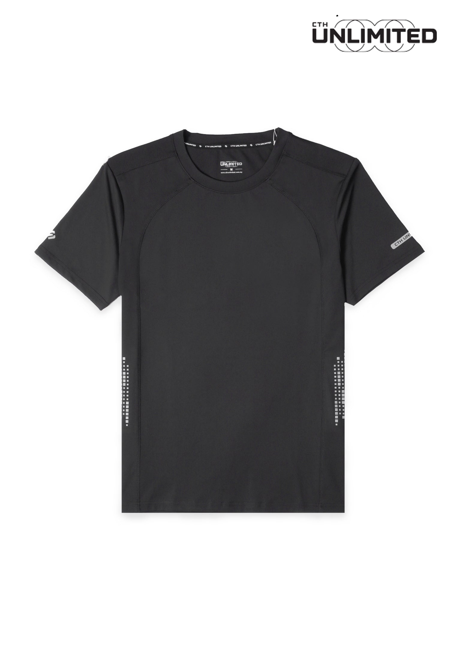 CTH unlimited Men Pickleball UV Protection Regular Fit Polyester Spandex Short Sleeve Jersey Top - CU-91588