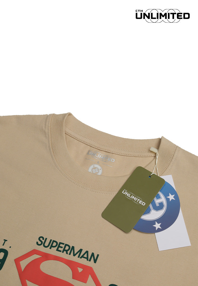 CTH unlimited DC Superman Regular Fit Siro Cotton Round Neck Short Sleeve T-Shirt - CU-91640