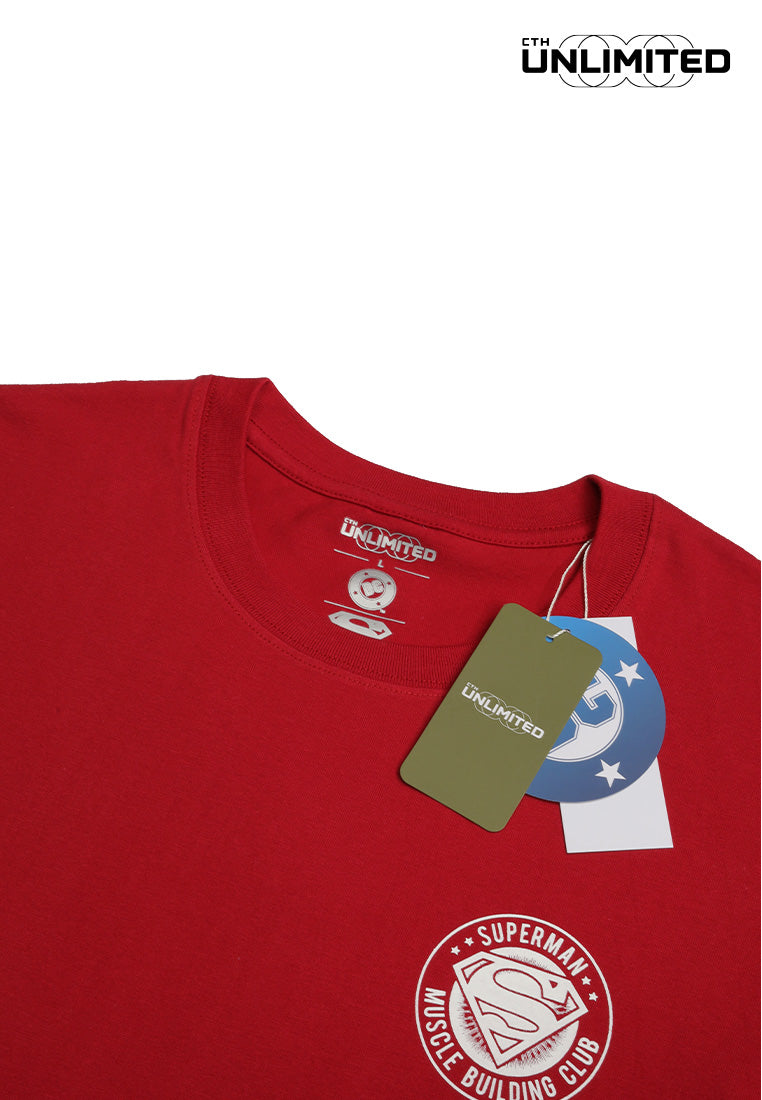 CTH unlimited DC Superman Regular Fit Siro Cotton Round Neck Short Sleeve T-Shirt - CU-91646