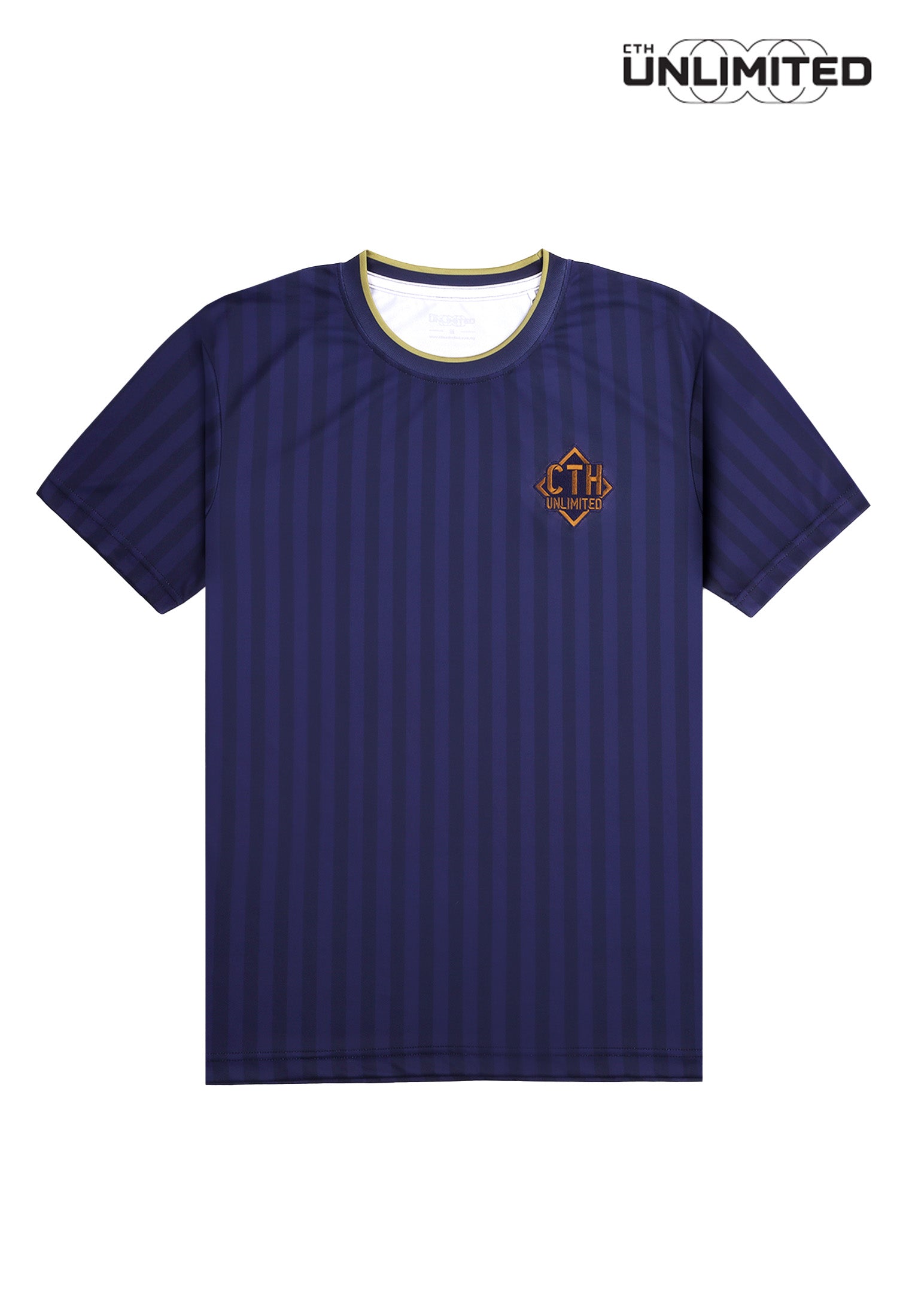 CTH unlimited Men Pickleball Regular Fit Polyester Pindot Full Printed Short Sleeve Jersey Top - CU-91732