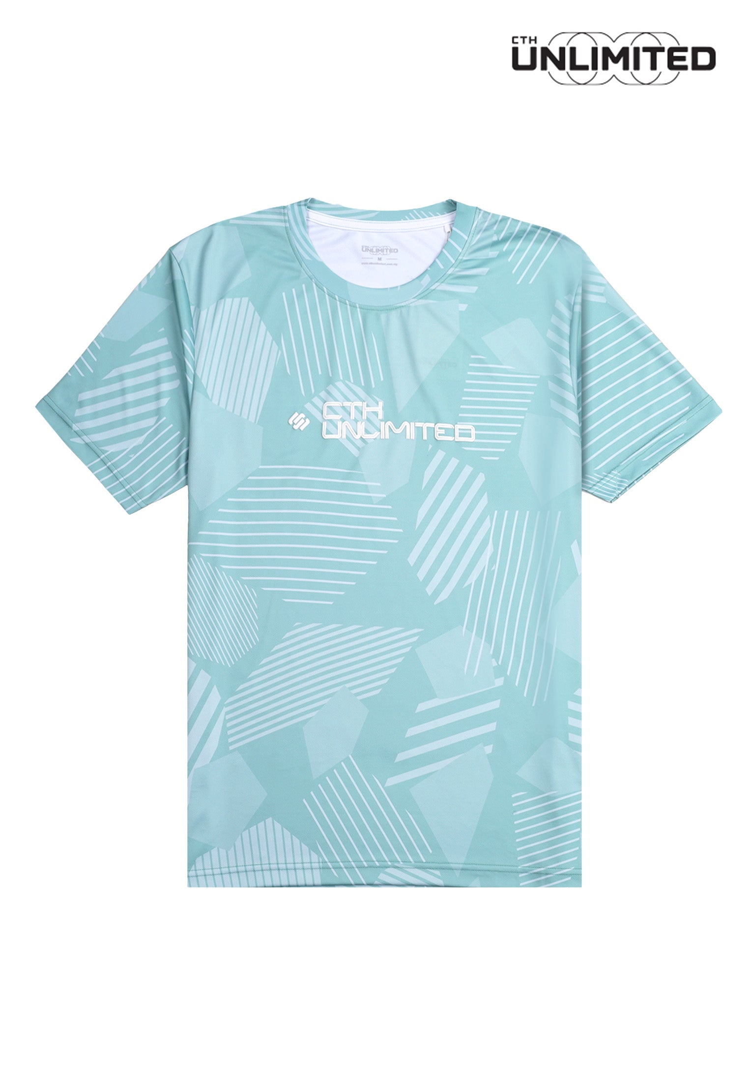 CTH unlimited Men Regular Fit Polyester Pindot Full Printed Short Sleeve Jersey Top - CU-91736