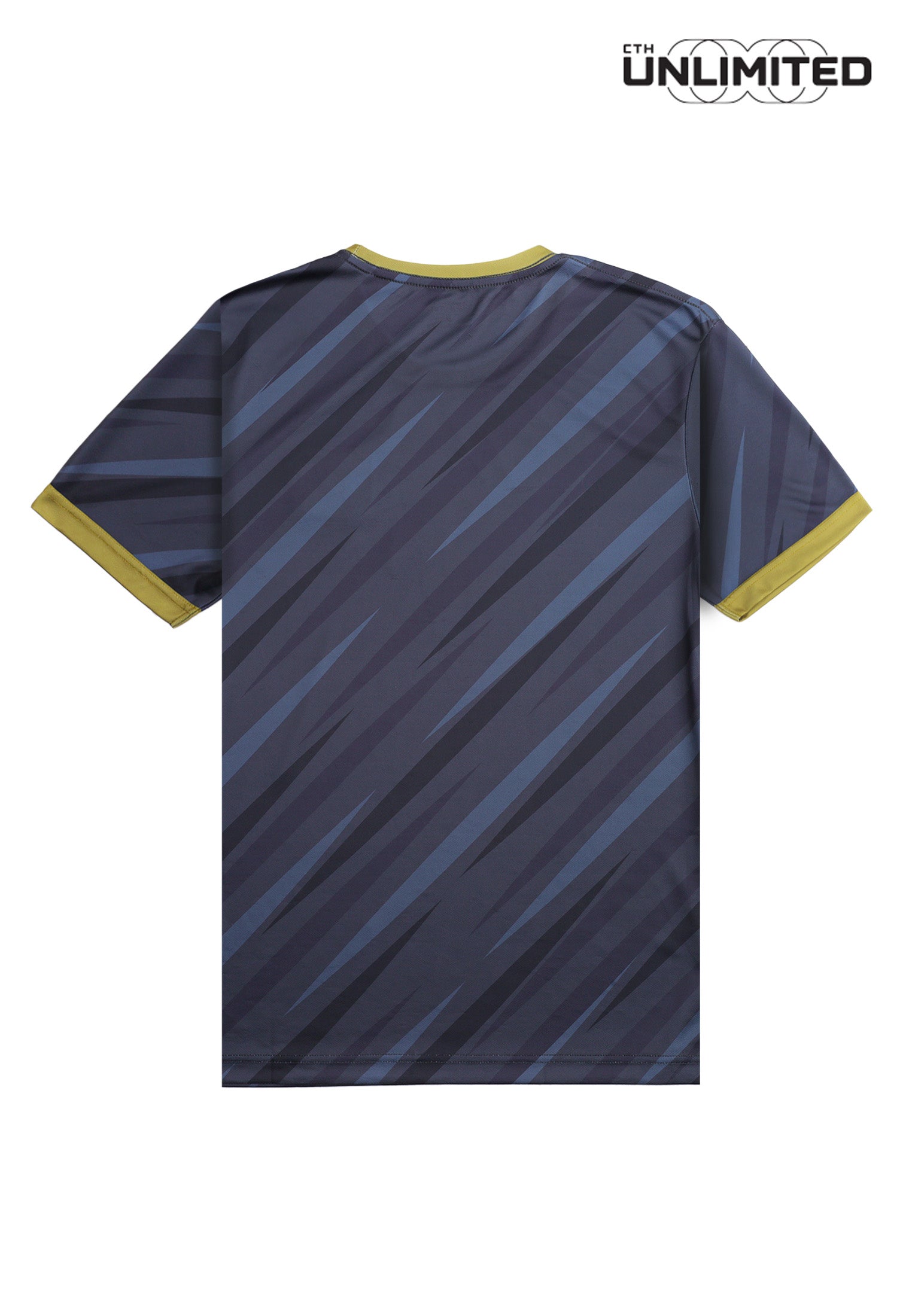 CTH unlimited Men Pickleball Regular Fit Polyester Pindot Full Printed Short Sleeve Jersey Top - CU-91738
