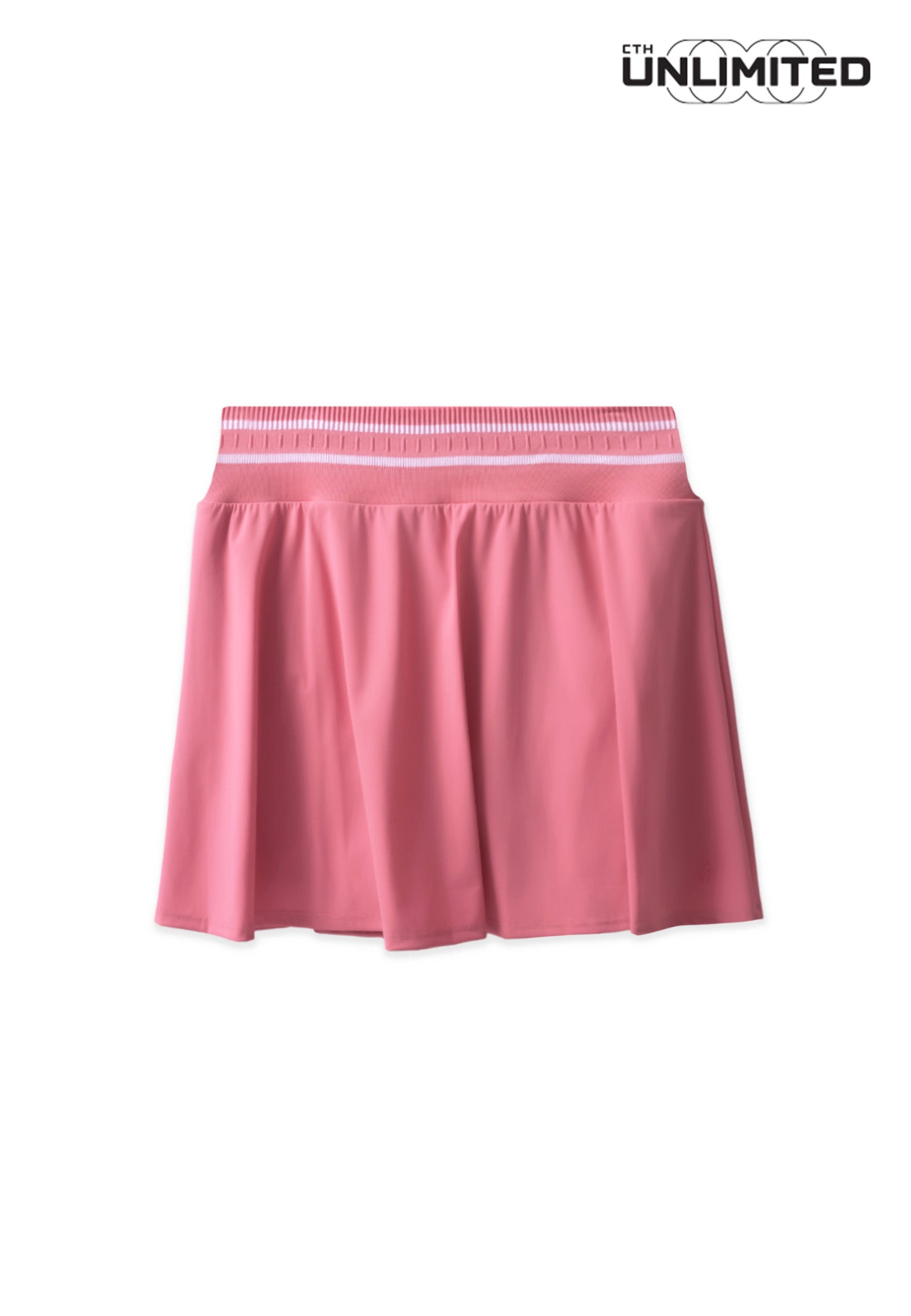 CTH unlimited Kids Girls Pickleball Slim Fit Nylon Spandex & Rayon Full Stretchable Waistband Skort - CUG-12010