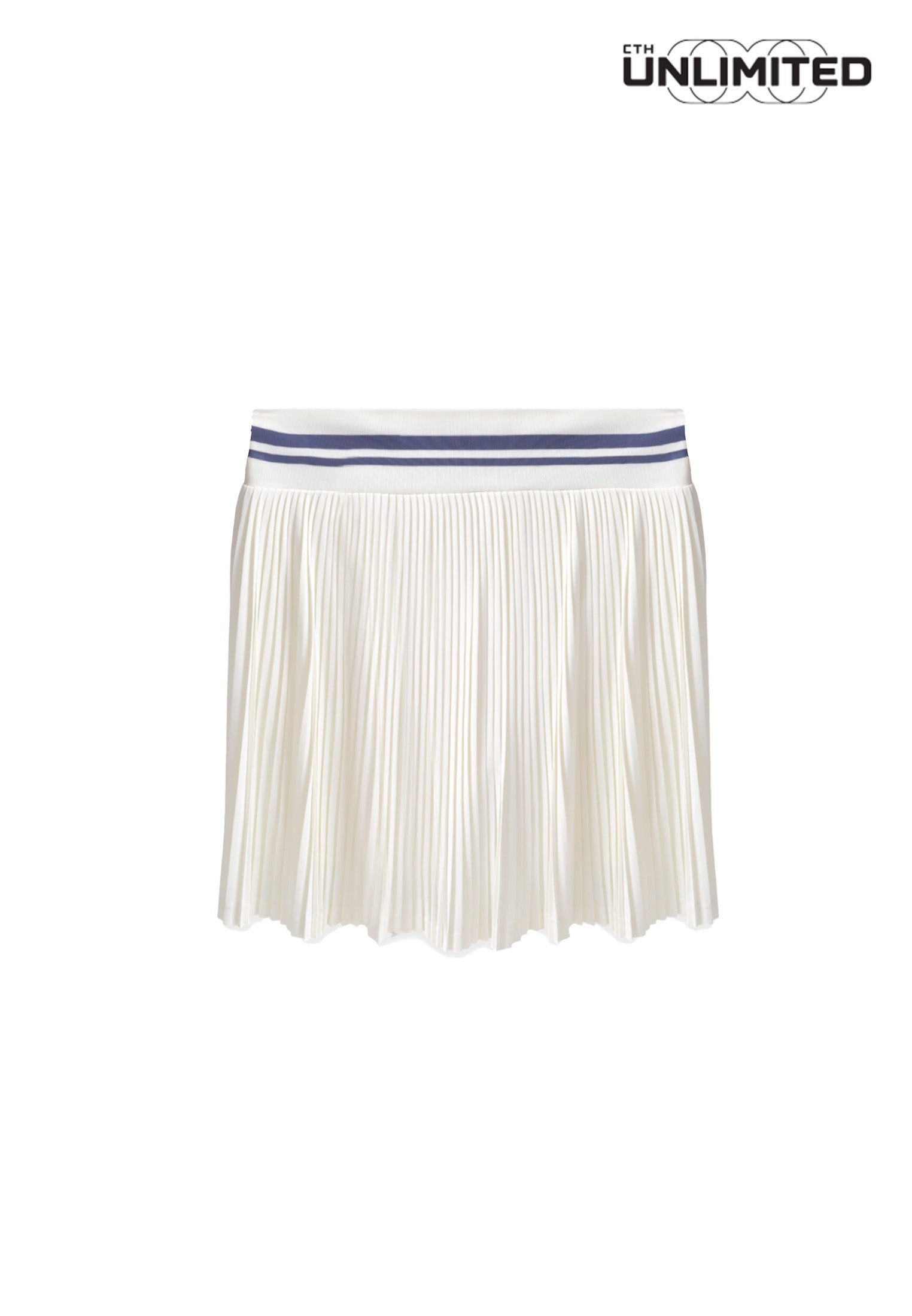 CTH unlimited Kids Girls Pickleball Slim Fit Nylon Spandex & Rayon Full Stretchable Waistband Skort - CUG-12012
