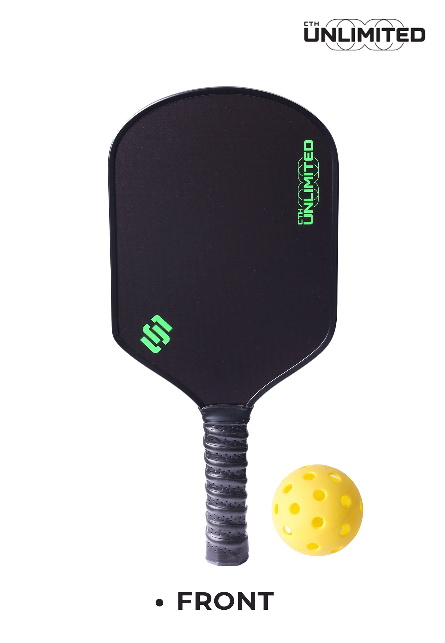 CTH unlimited Pickleball Paddle with Glass Fiber Surface and Ball Set - CUP-438