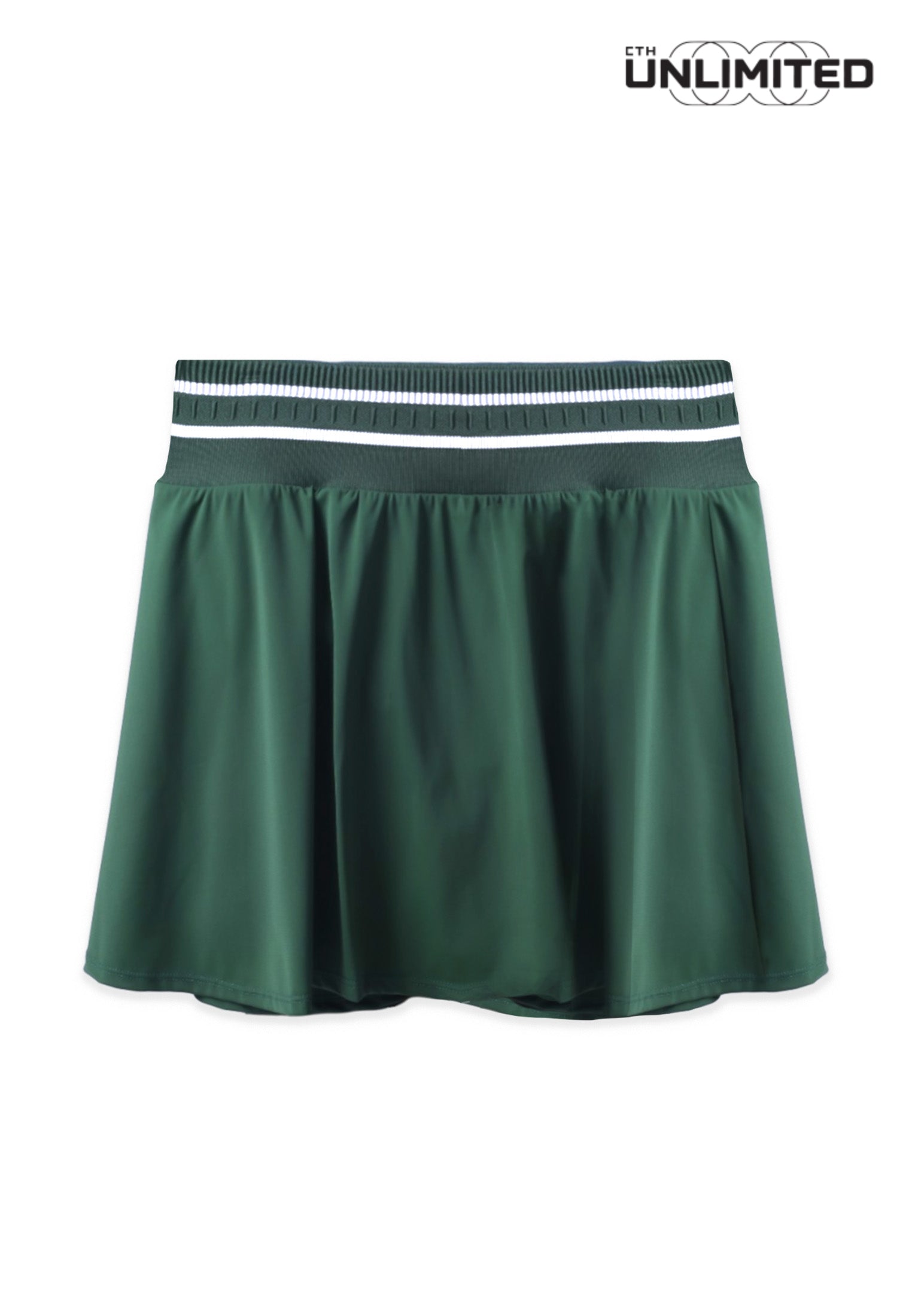 CTH unlimited Women Pickleball Slim Fit Nylon Spandex & Rayon Full Stretchable Waistband Skort - CUW-12006