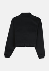 CTH unlimited Women Healthy Fabric Long Sleeve Crop Top Jacket - CUW-3116