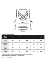 CTH unlimited Women Nylon Spandex Adjustable Sports Bra - CUW-8066