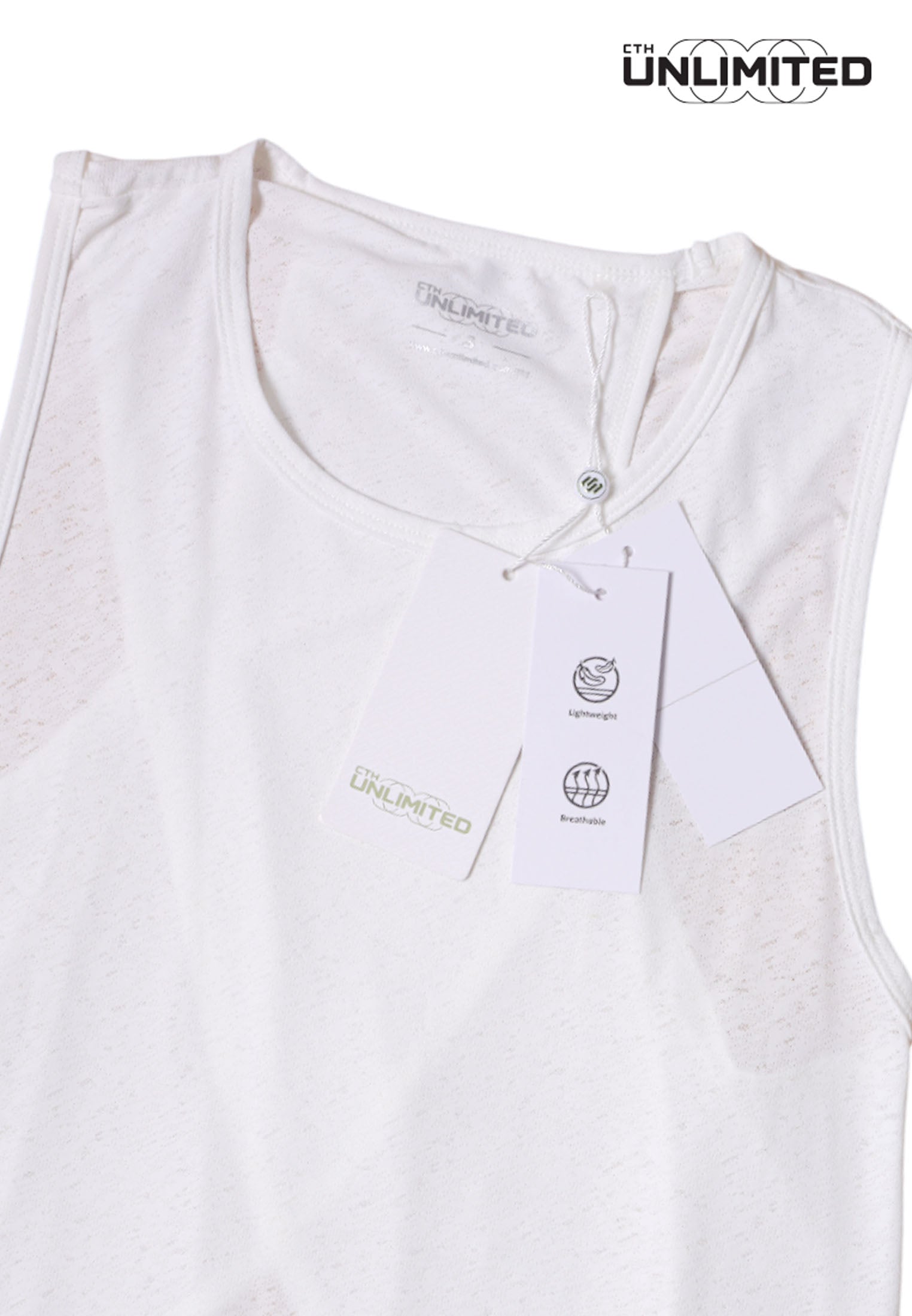 CTH unlimited Women Pickleball Regular Fit Nylon Spandex Sleeveless Round Neck T-Shirt - CUW-8092