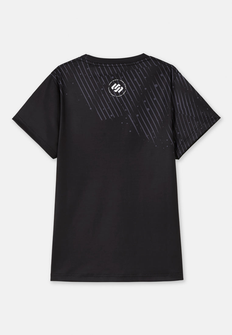 CTH unlimited Women Full Printed Short Sleeve Jersey Top - CUW-91430