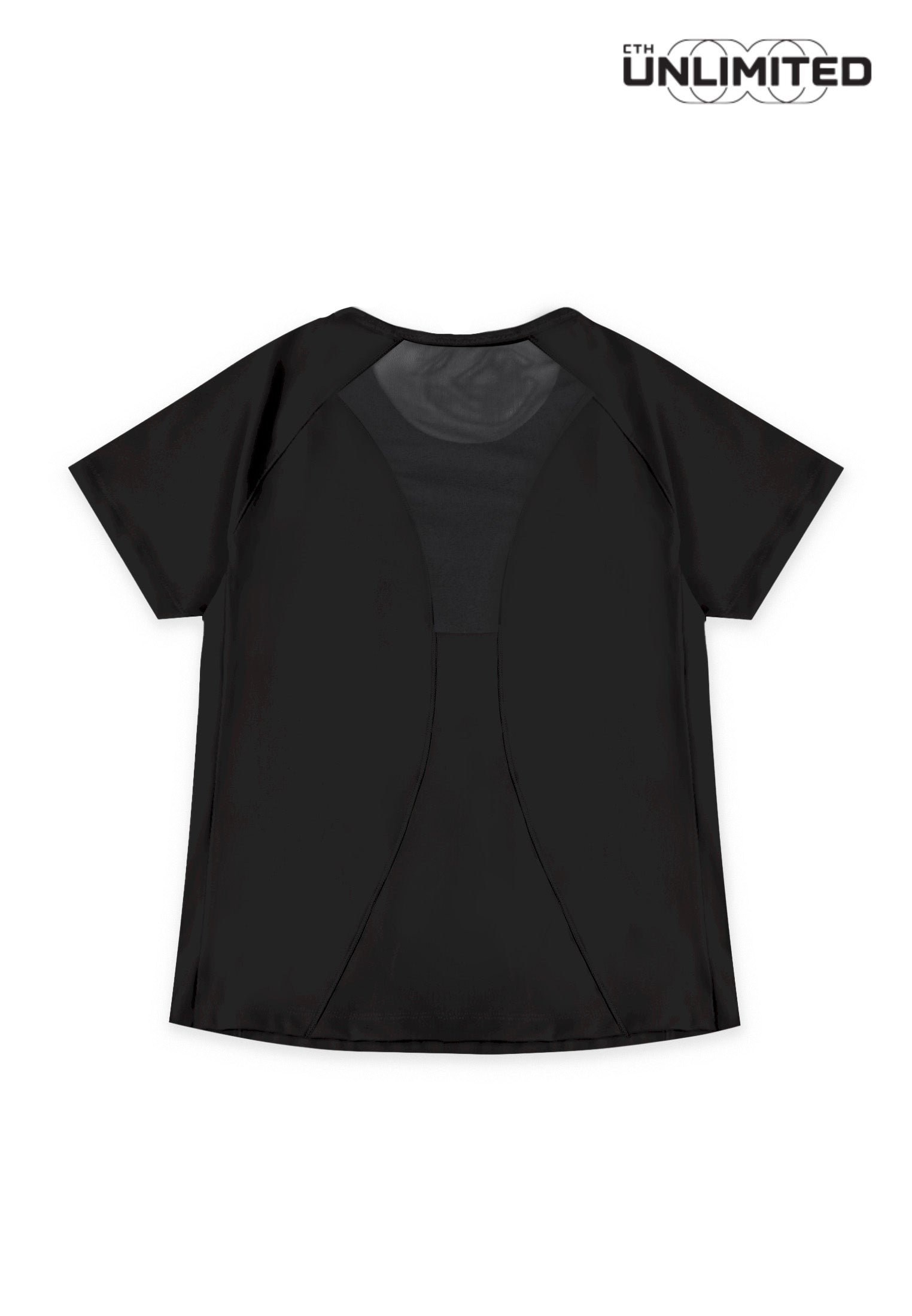 CTH unlimited Women Pickleball Regular Fit Poly Spandex Short Sleeve Round Neck T-Shirt - CUW-91596