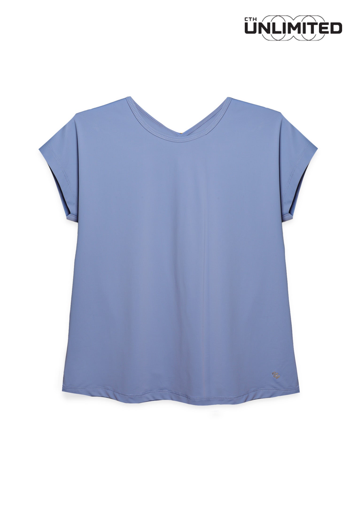 CTH unlimited Women Pickleball Regular Fit Nylon Spandex Short Sleeve Round Neck T-Shirt - CUW-91668