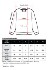 Cheetah Kids Girl Oversized Long Sleeves Sweatshirt - CJG-6876