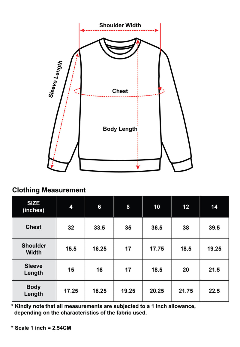 Cheetah Kids Girl Oversized Long Sleeves Sweatshirt - CJG-6876