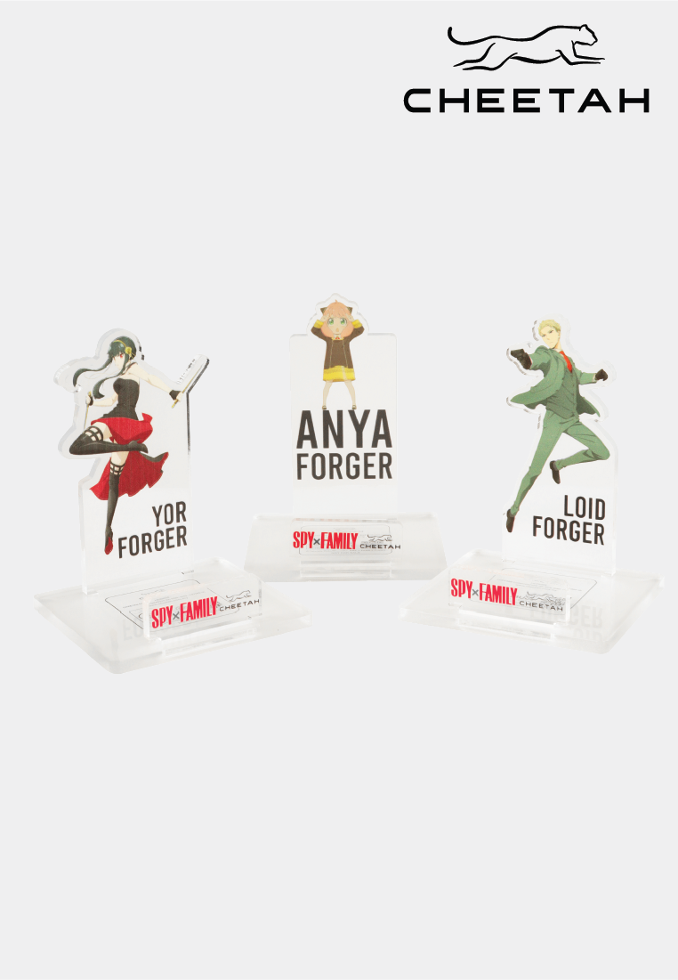 Cheetah Limited Edition Spy X Family Transparent Acrylic Stand (Yor Forger) - P-326