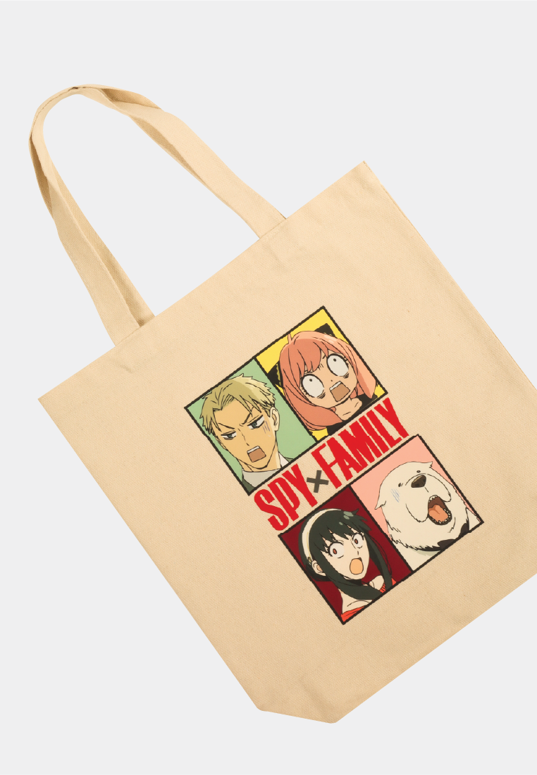 Cheetah Limited Edition Spy X Family Canvas Bag (Forger Family) - P-342
